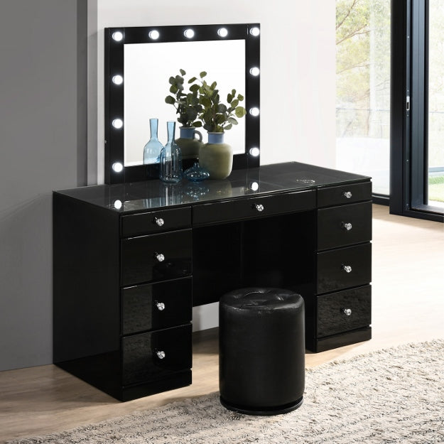 B4850BK Vanity Black – Rubin Furniture