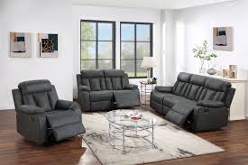 Motion Set Sofa Love Seat and Recliner F8104