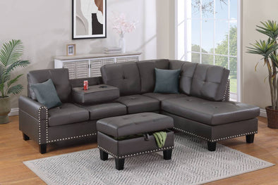 3-PCS SECTIONAL F8888