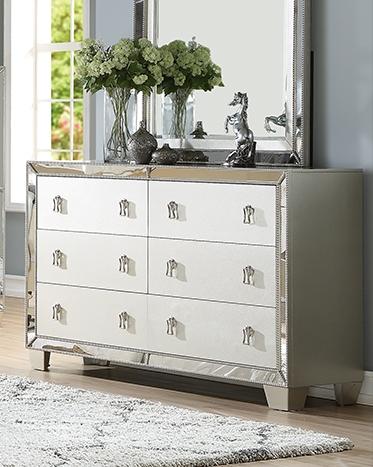 Dresser F4983 Silver Rubin Furniture Dresser F4983 Silver Rubin Furniture