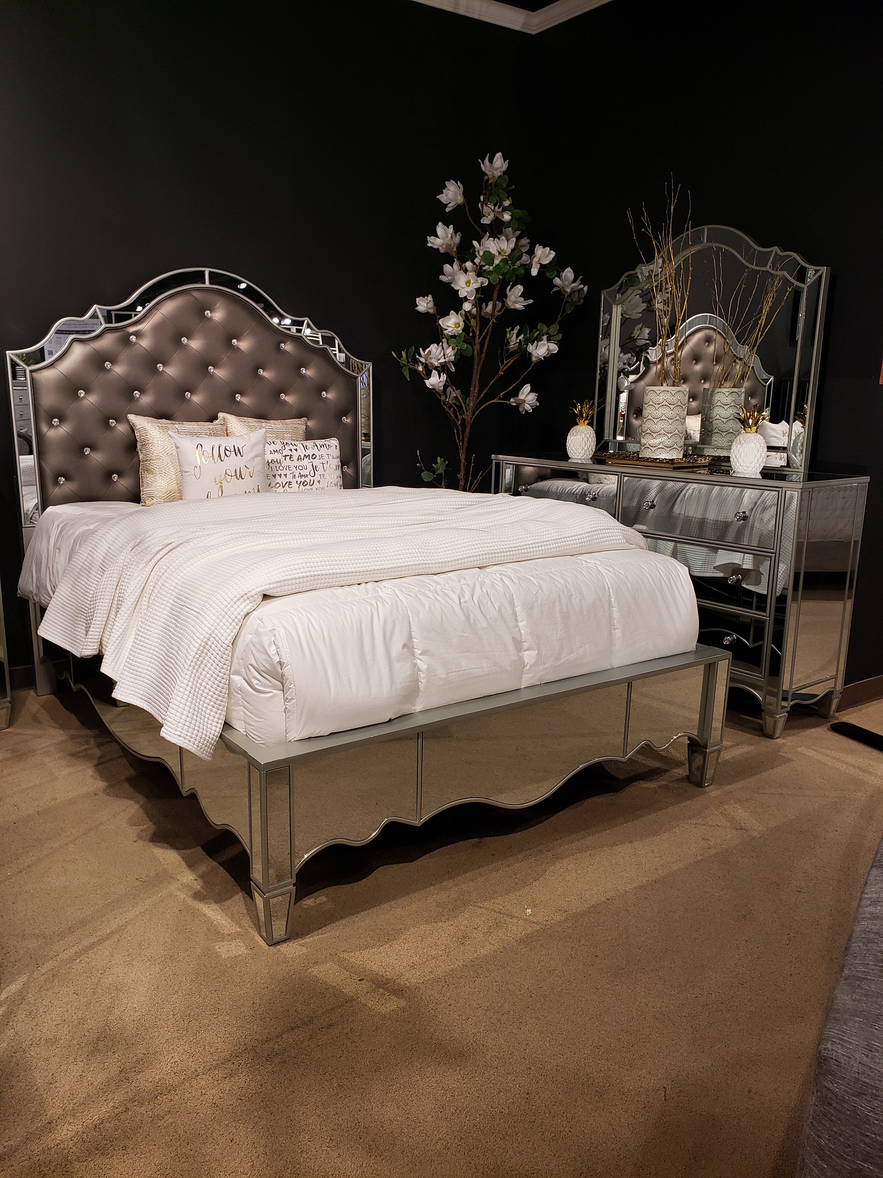 eliora silver dresser Furniture Eero Dresser Furniture Of America Eliora Silver Dresser