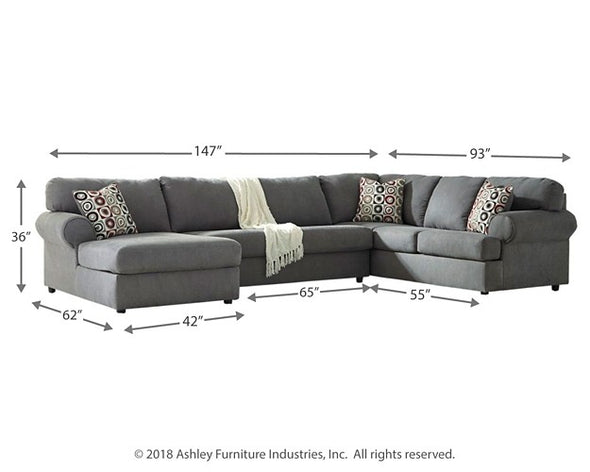 Jayceon 64902 3 Piece Sectional By Ashley
