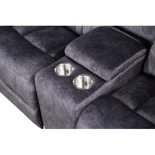 8173 Reversible Sectional  Power Recliners