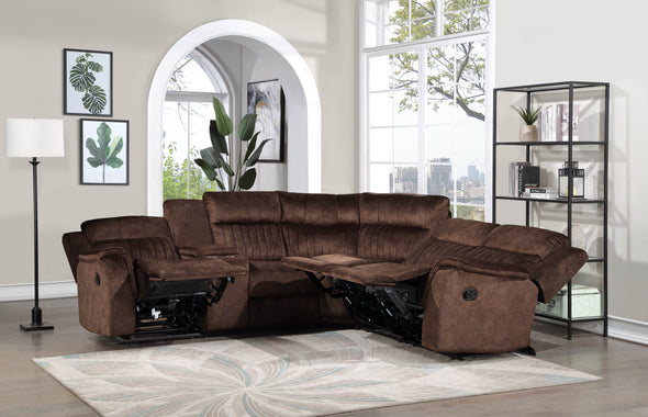 8172 Reversible Sectional  Manual Recliners