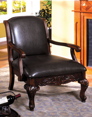 SHEFFIELD ACCENT CHAIR     |     CM-AC6177-PU