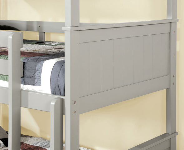 THERESE TRIPLE TWIN DECKER BED     |     CM-BK628 Grey