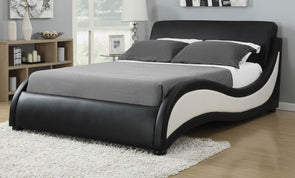 300170 Niguel Upholstered Platform Bed