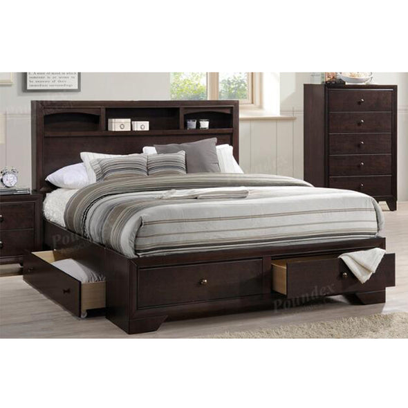 F9326 BED WITH DRAWERS