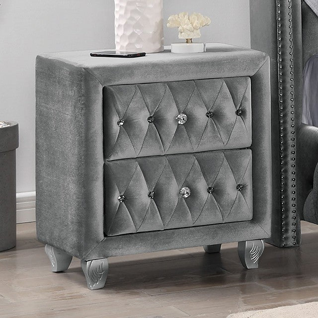 ZOHAR BED CM7130GY – Rubin Furniture