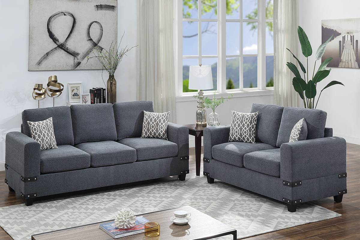 Sofa and Love Seat F8807 – Rubin Furniture