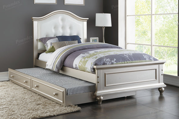 BED F9378 WITH TRUNDLE
