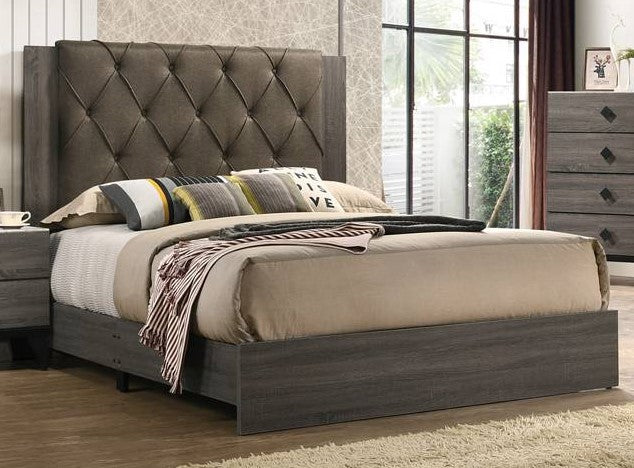 CARLY BED  CM7160BK – Rubin Furniture